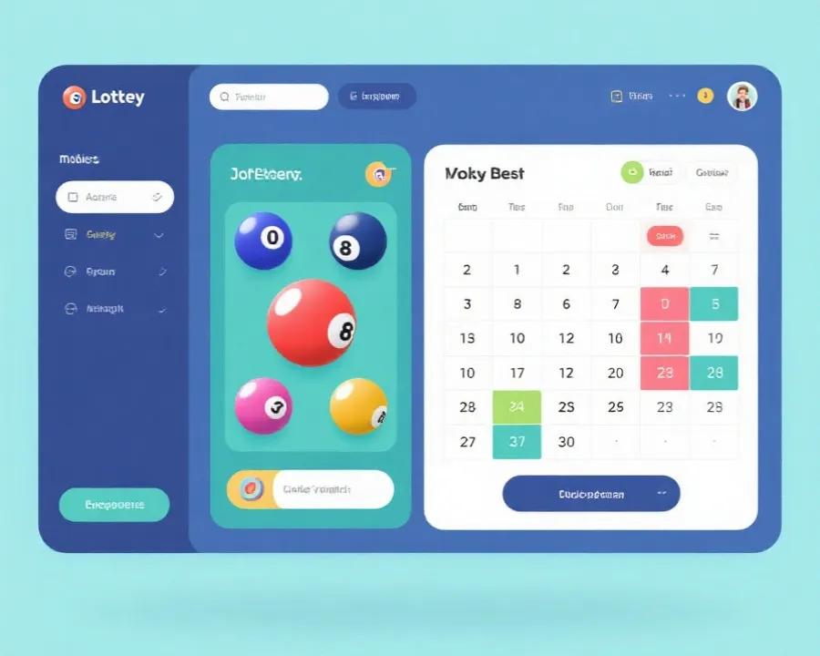 双色球开奖公告与历史号码查询示意图