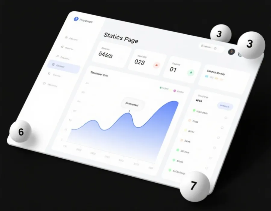 开奖数据与走势查看示意图